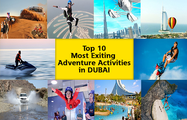 Adventurous activities in Dubai